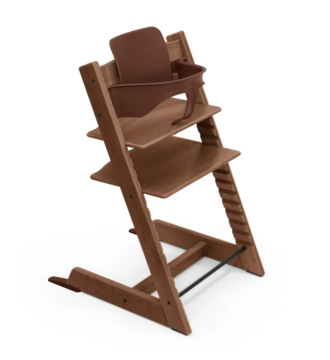 Stokke Tripp Trapp Bundle - Warm Brown met Tray Vanilla White