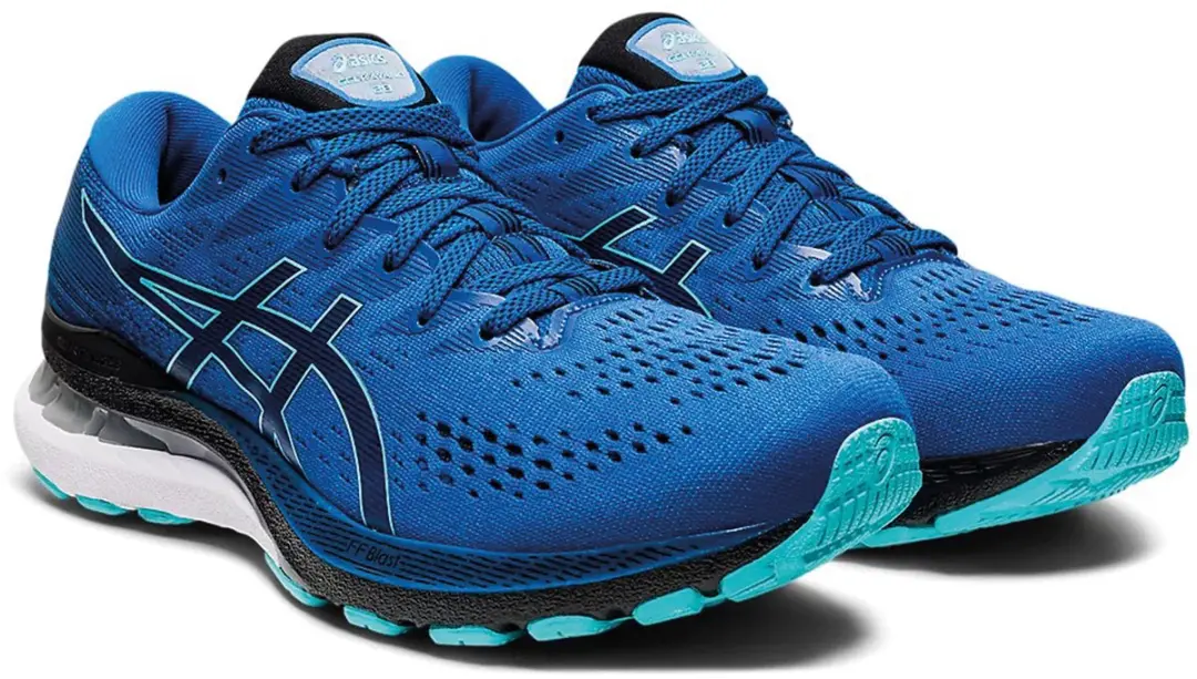 ASICS Gel-Kayano Sportschoenen 44 - Blauw/Zwart
