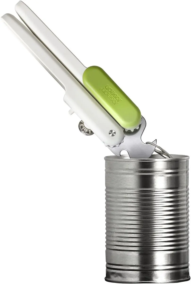 Joseph Joseph 3-in-1 Blikopener - Groen/Wit - afbeelding 6 van 6