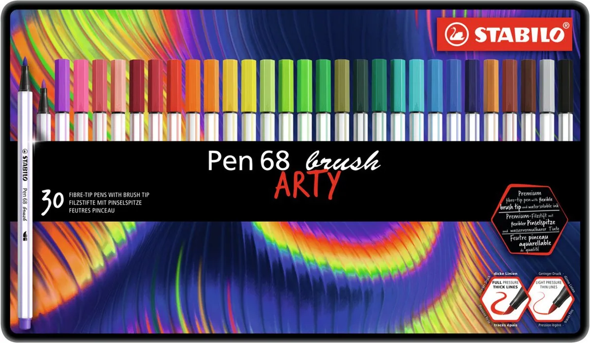 STABILO Pen 68 Brush ARTY