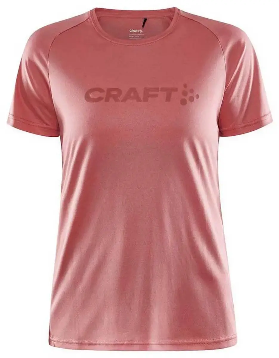 Craft Core Essence Logo T-shirt Met Korte Mouwen Roze M Vrouw