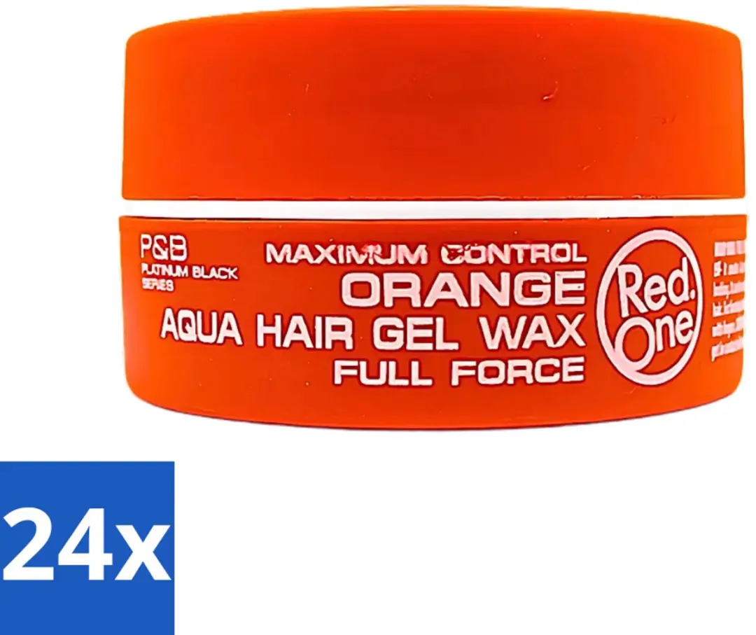 Red One Haarwax Aqua Orange 150ml