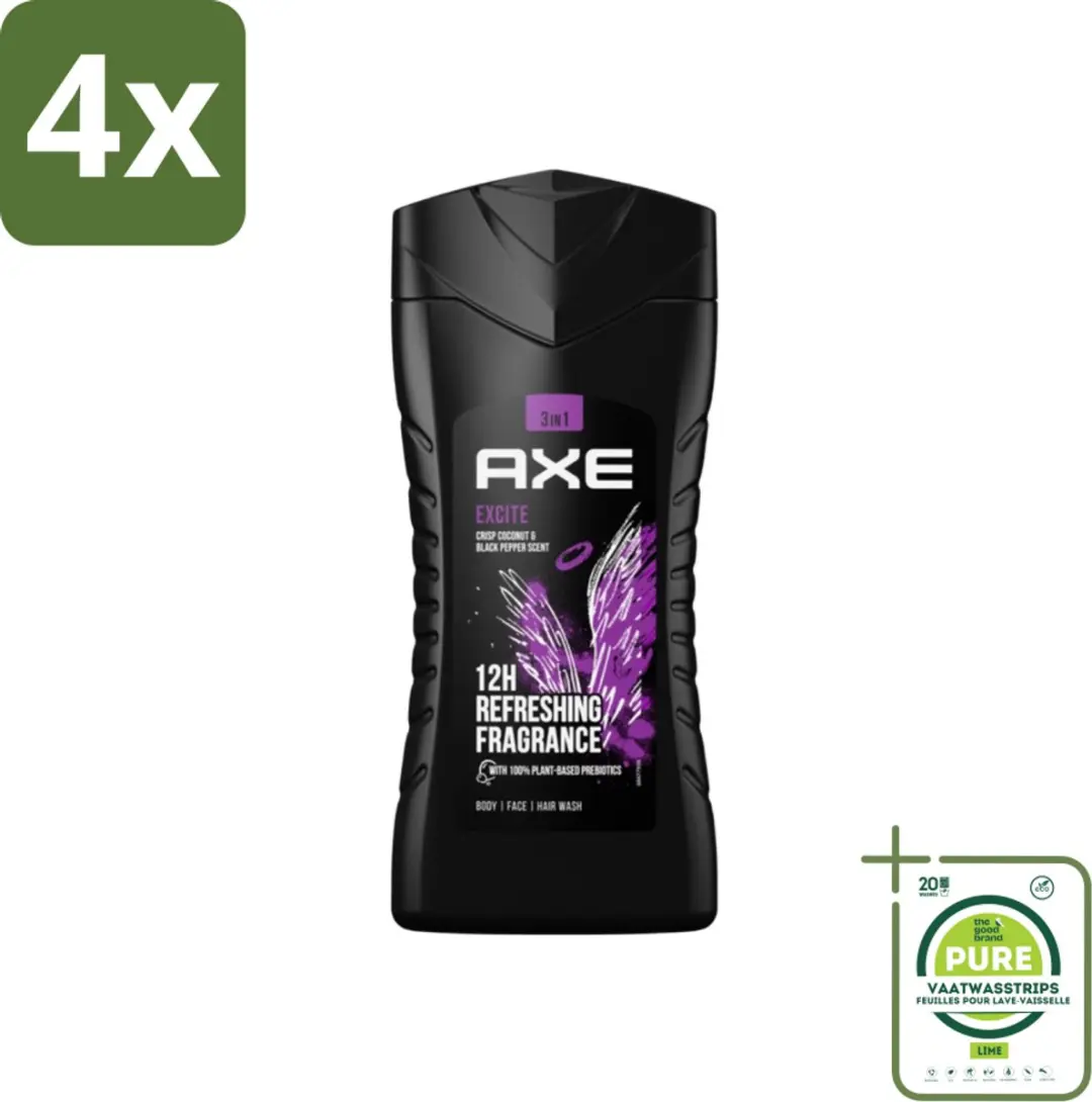 Axe Excite Douchegel 3-in-1