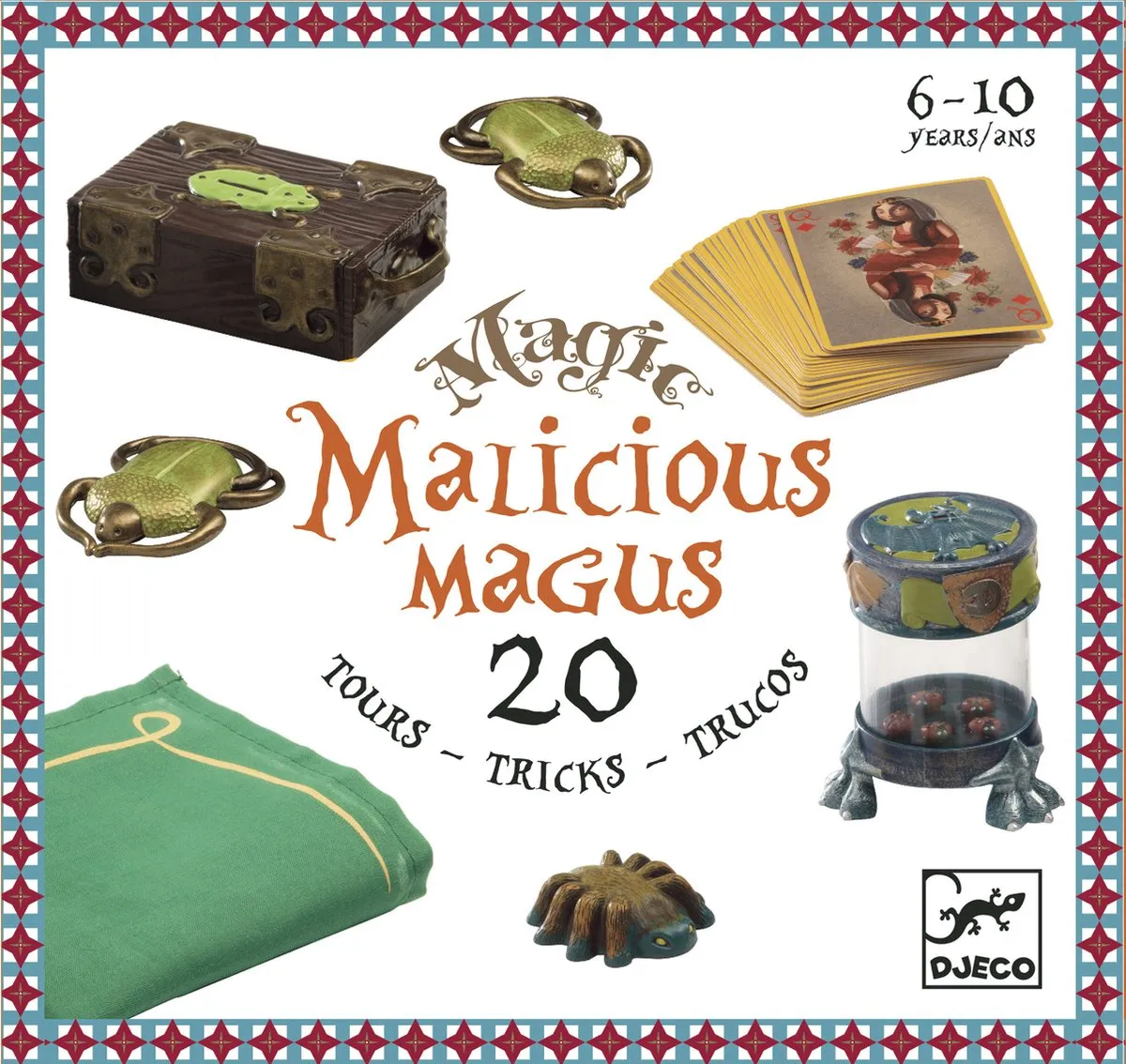 Djeco Malicious Magus Goocheldoos - 20 Stuks
