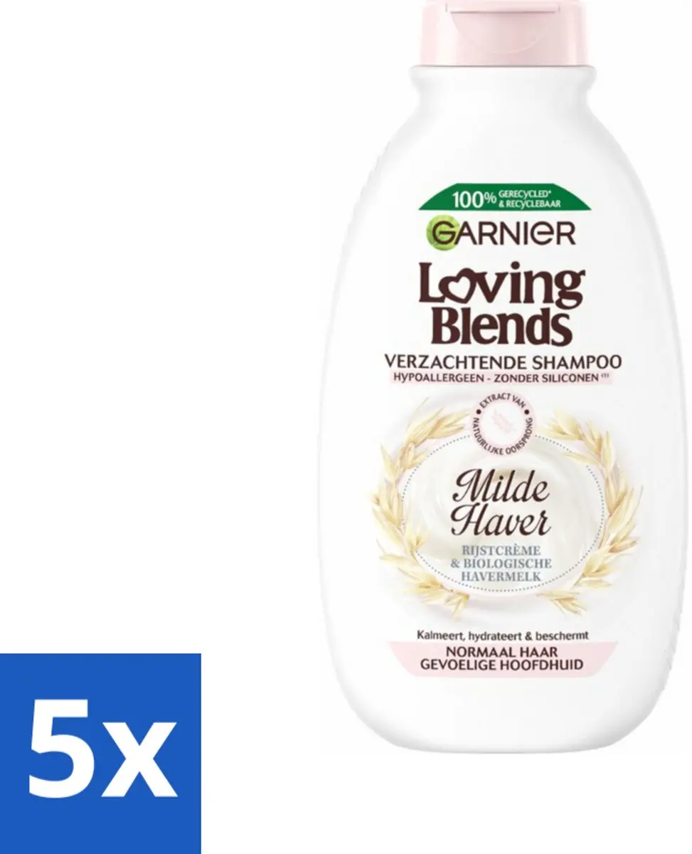 Garnier Loving Blends Milde Haver Shampoo 300 ml