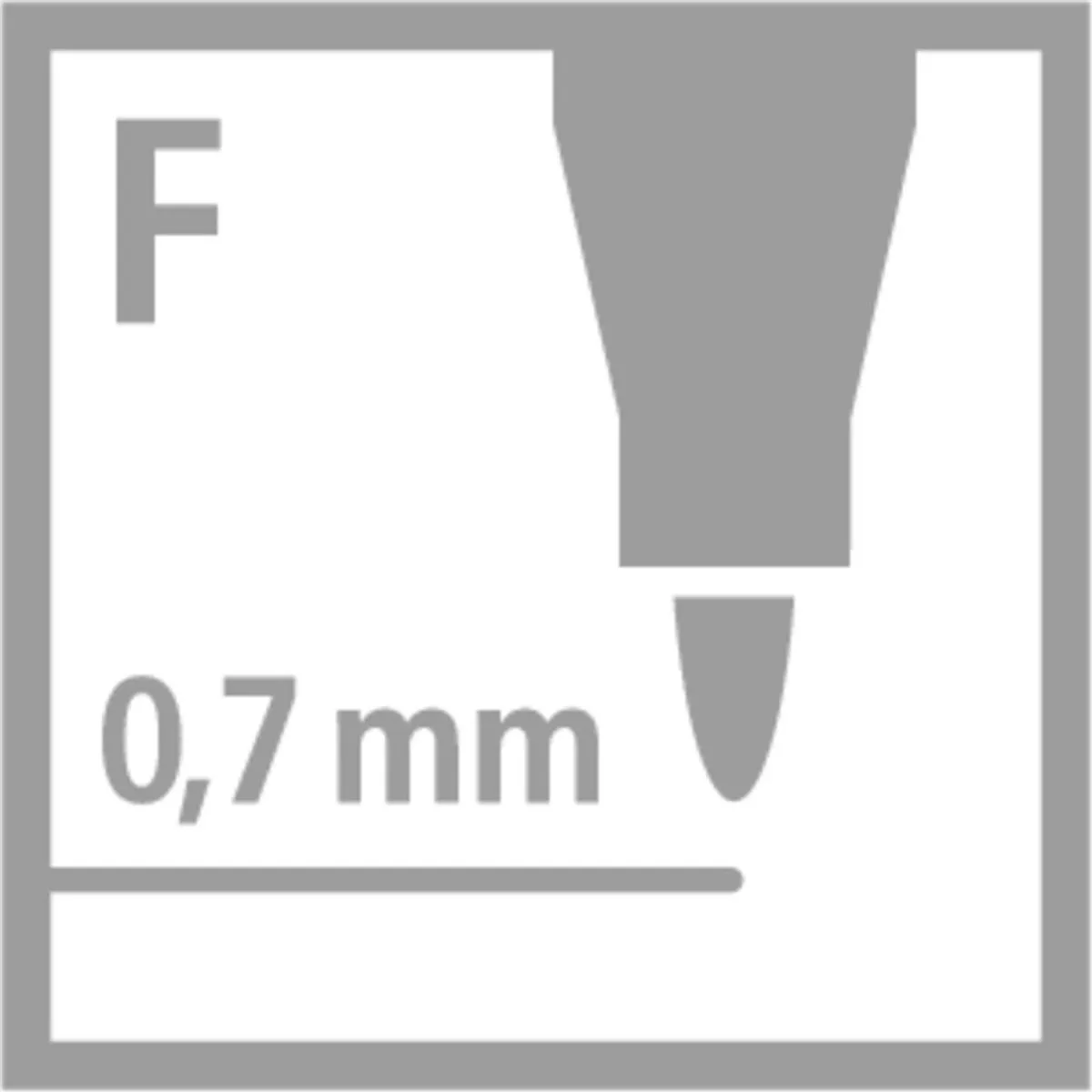 STABILO Trio A-Z Viltstiften - 24 Kleuren - Driekantige Grip