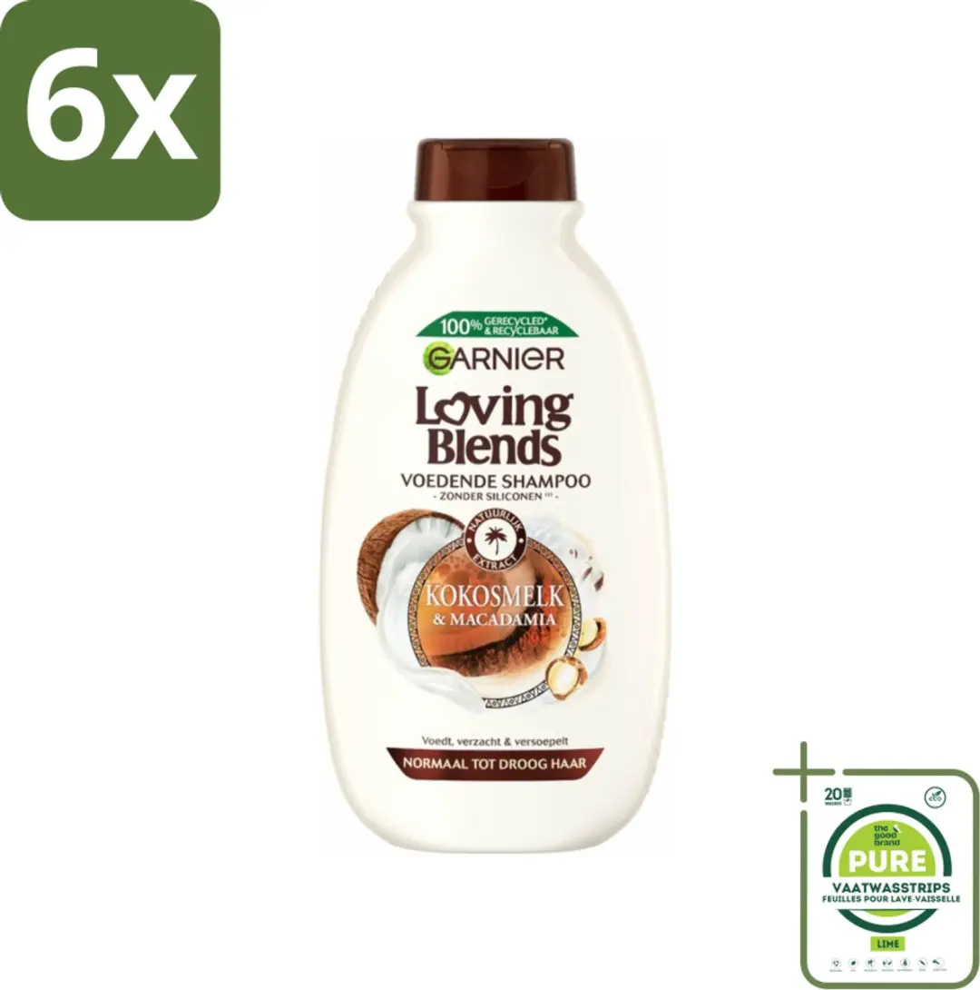 Garnier Loving Blends Kokosmelk & Macadamia Shampoo 300ml