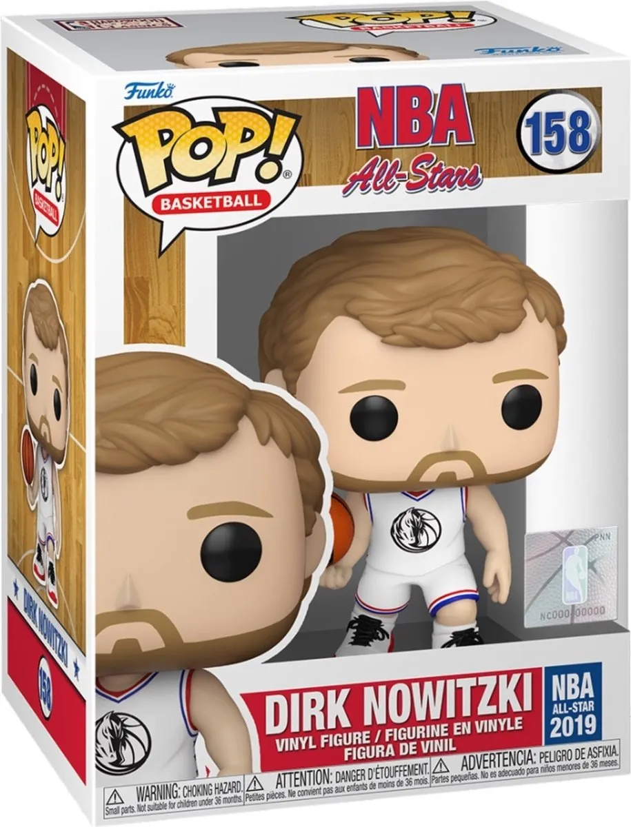 Funko Pop Dirk Nowitzki Basketbal Legends #158