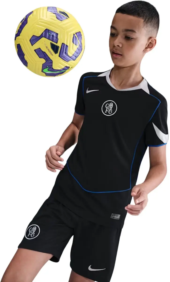 Nike Chelsea FC 2025/26 Stadium Third T-shirt - M - Zwart