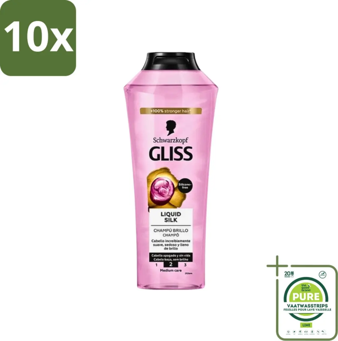 Gliss Kur Liquid Silk Shampoo 400ml