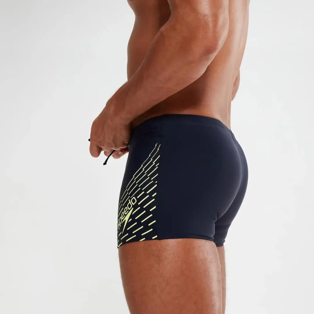 Speedo Eco Medley Sportzwembroek Mannen - Maat 4 - Navy/Geel