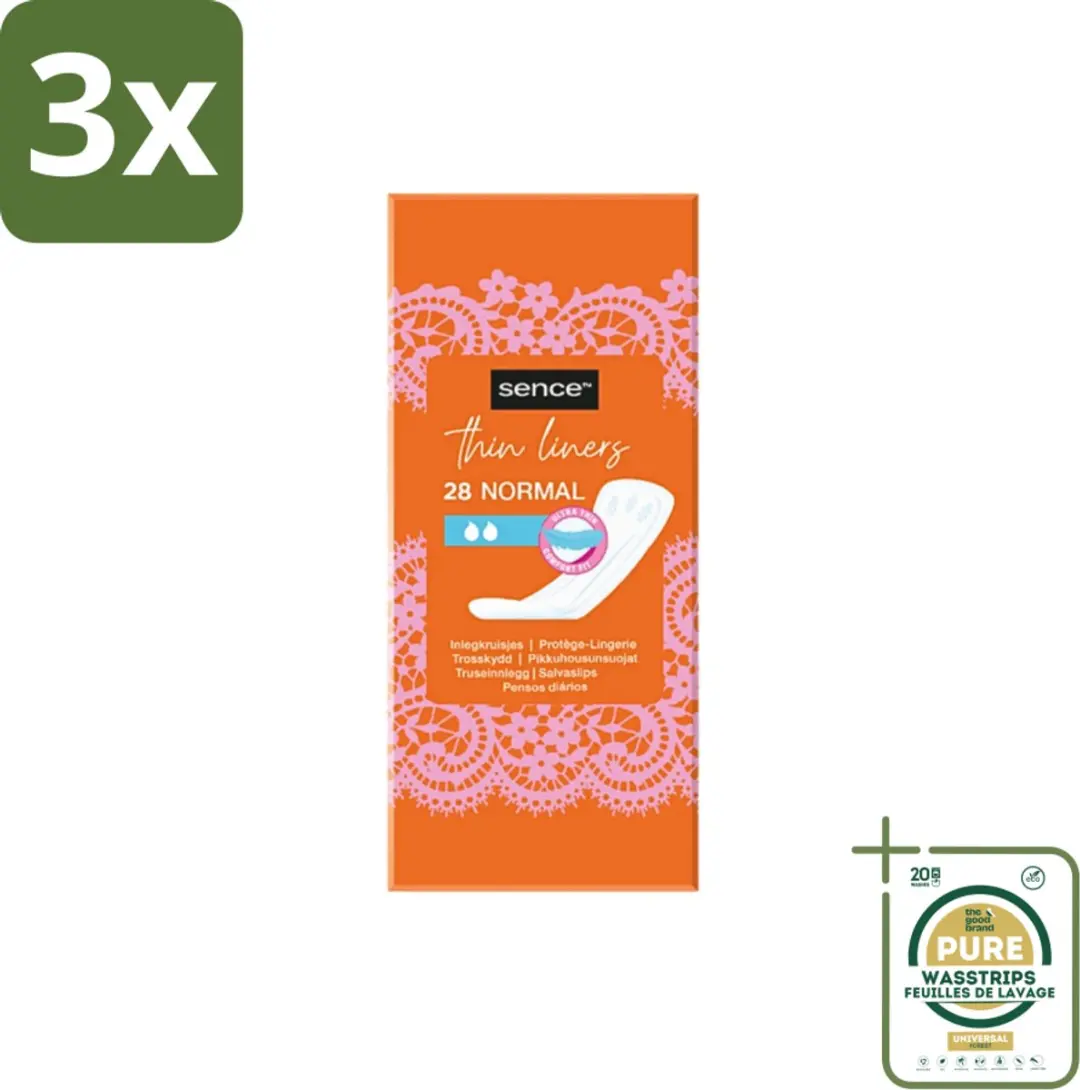 Sence Dagelijks Comfort Inlegkruisjes 28 Stuks - 3x28