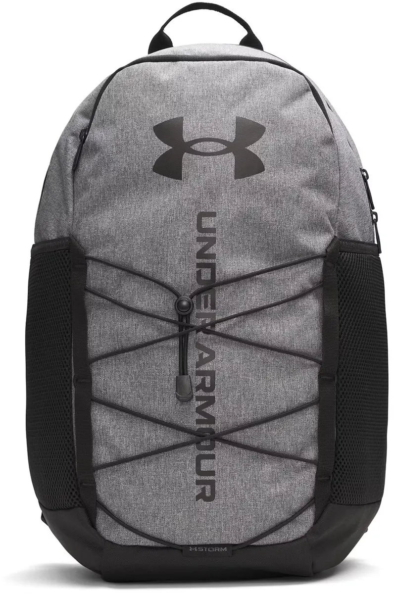 Under Armour Hustle Sport 6.0 Rugzak - 2 Vakken - Grijs/Zwart