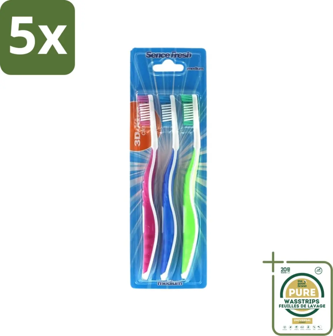 Sence Fresh 3D-Extra Clean Tandenborstels