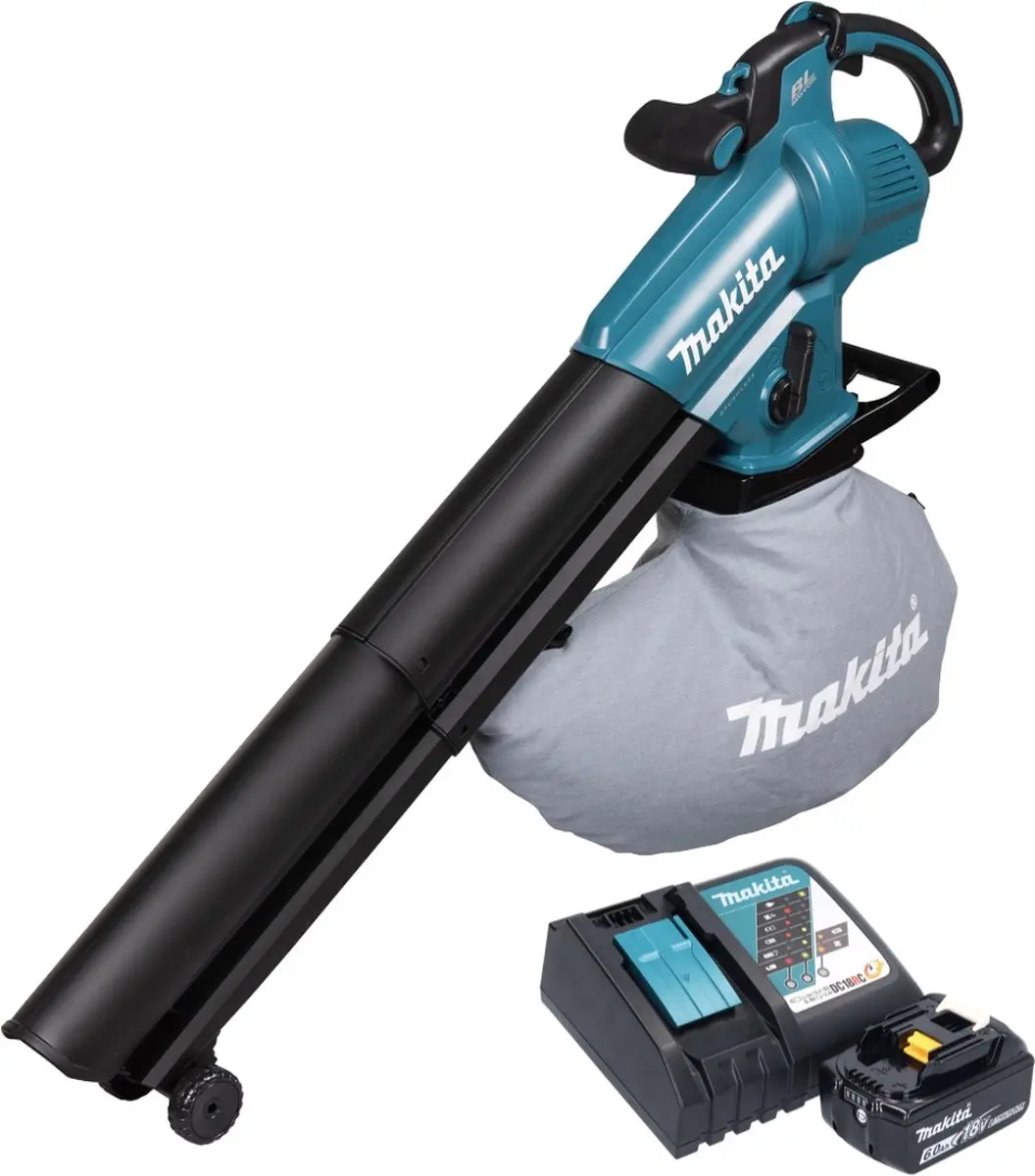 Makita DUB187RG Bladblazer/zuiger 18V - 6,0Ah - 25L - afbeelding 2 van 5