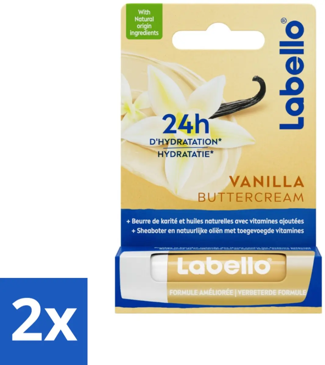 Labello Lippenbalsem Vanilla Buttercream 4.8g