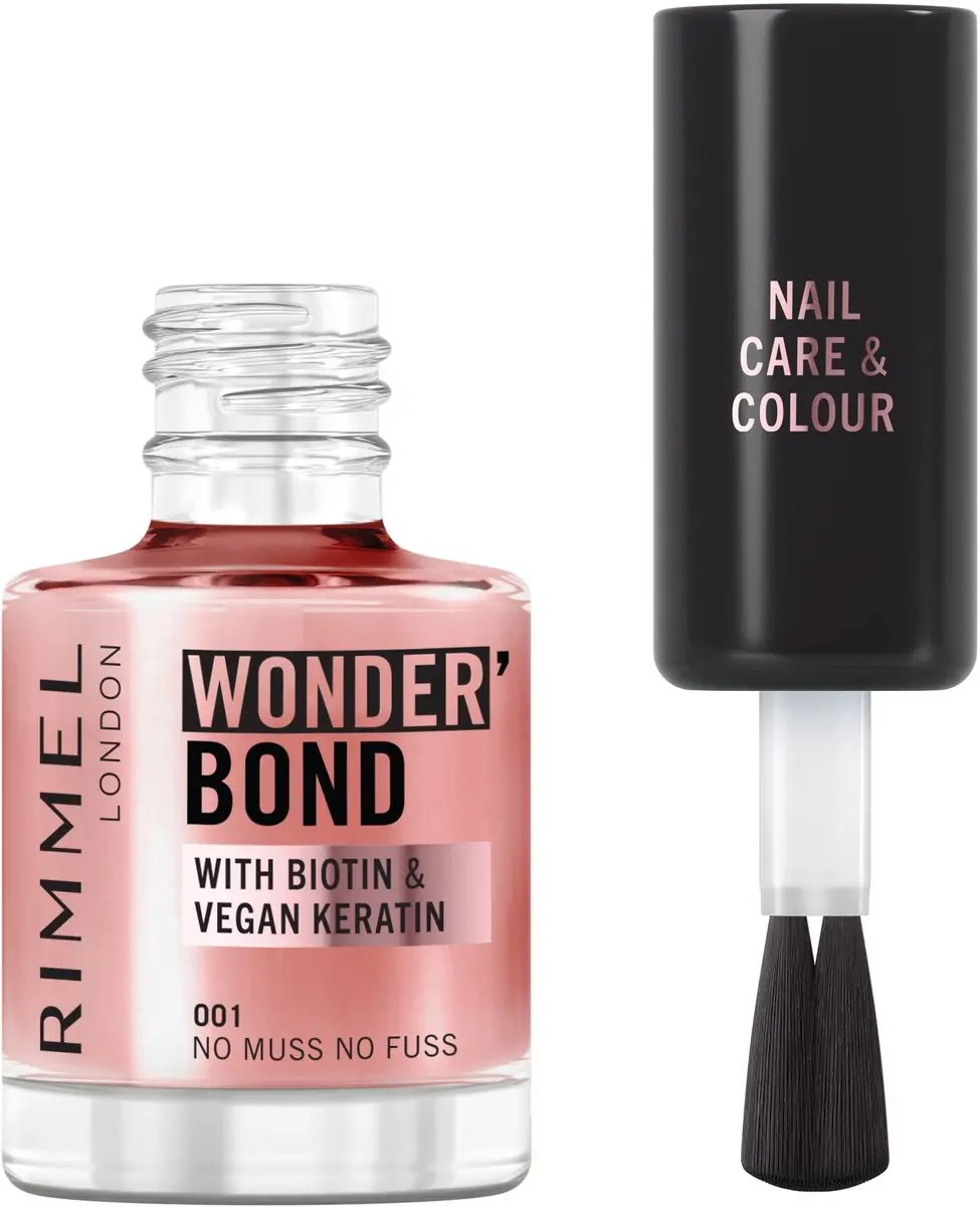 Rimmel London Wonder'bond Care+Color Nagellak 001