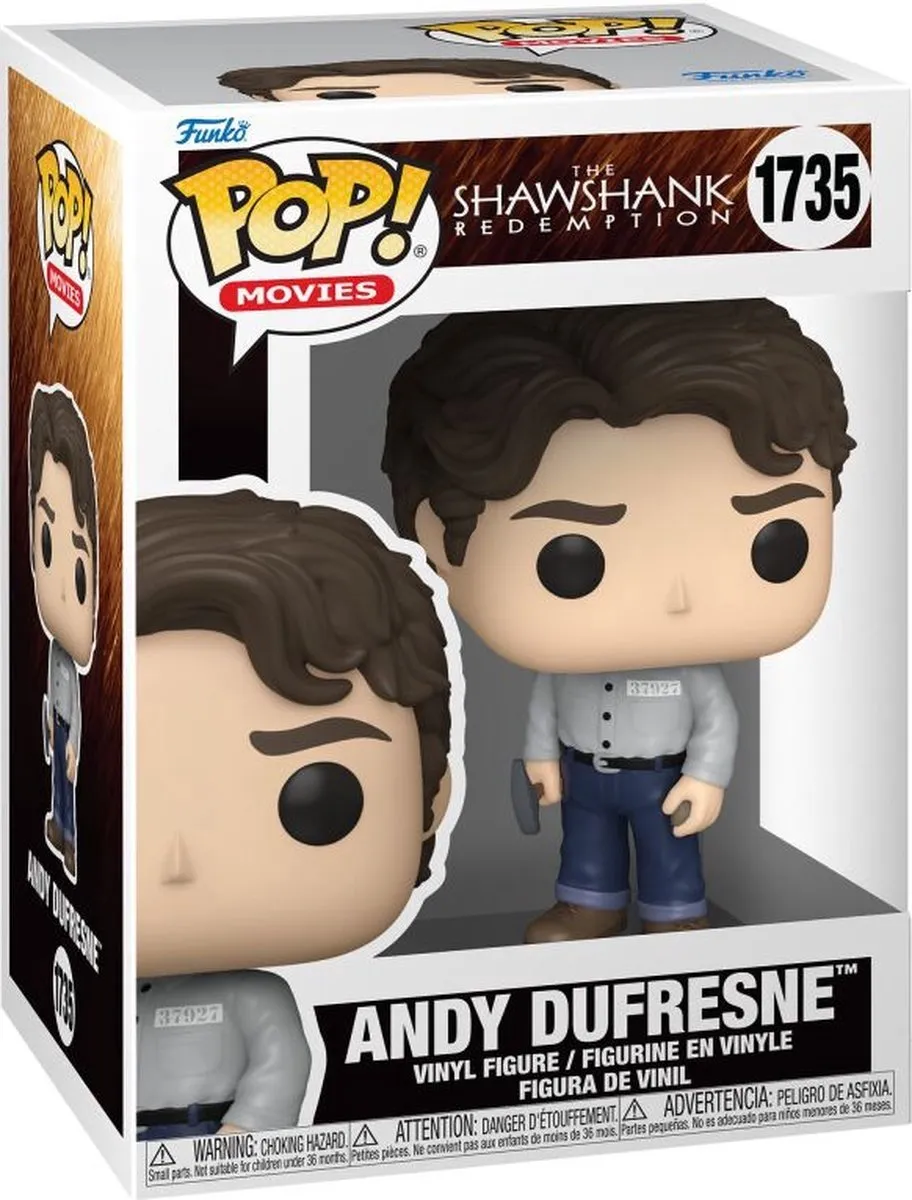 Funko Pop Movies The Shawshank Redemption Andy Dufresne 1735