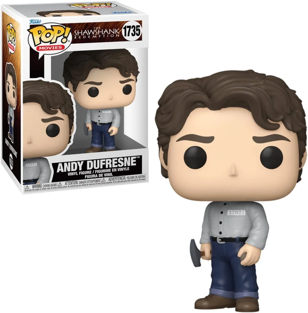 Funko Pop Movies The Shawshank Redemption Andy Dufresne 1735