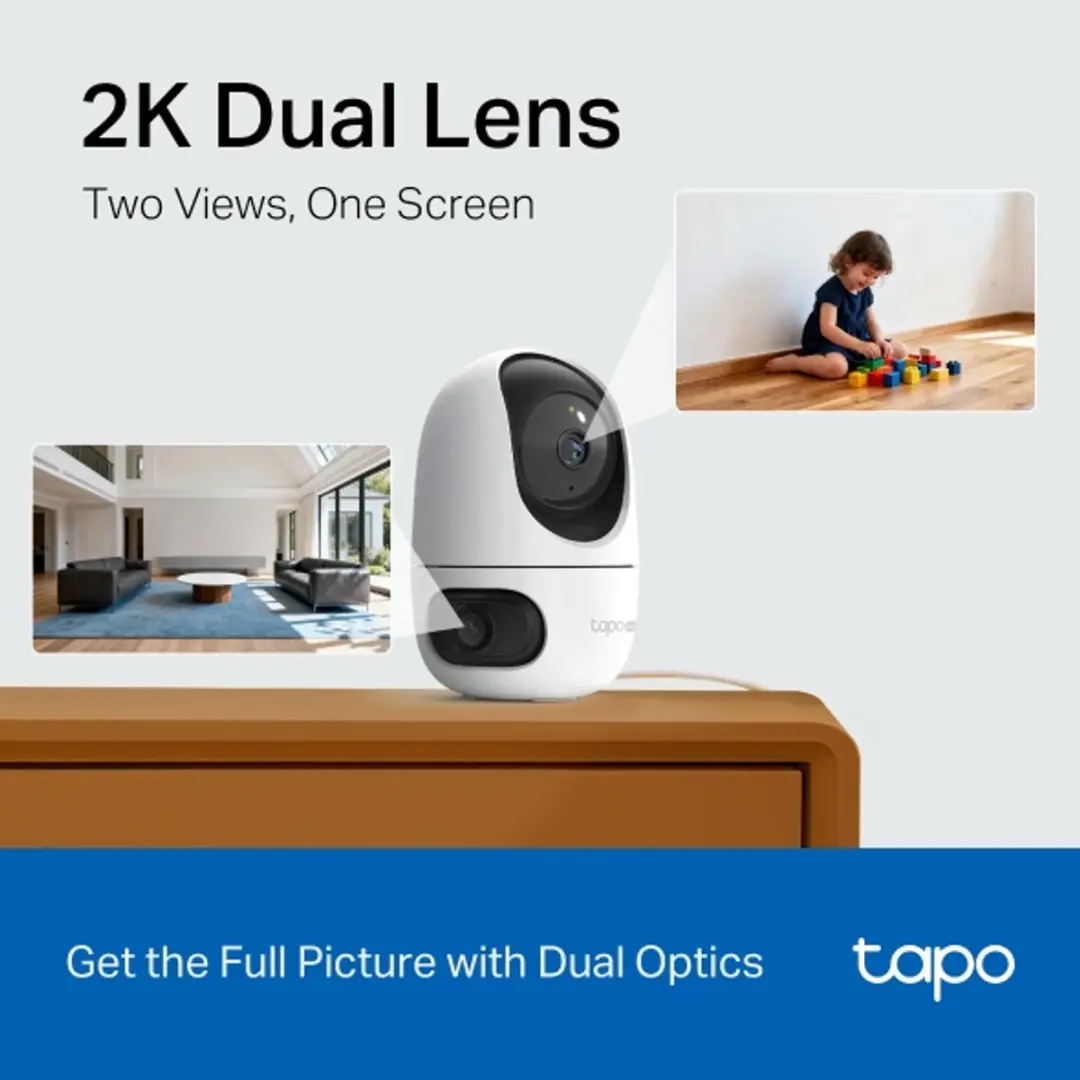 TP-Link Tapo C245D IP-camera - 2304x1296 - Wit