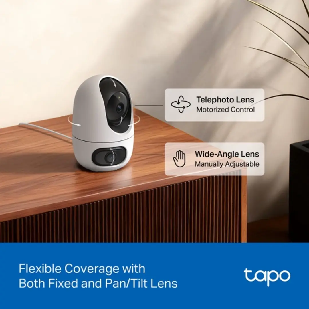 TP-Link Tapo C245D IP-camera - 2304x1296 - Wit
