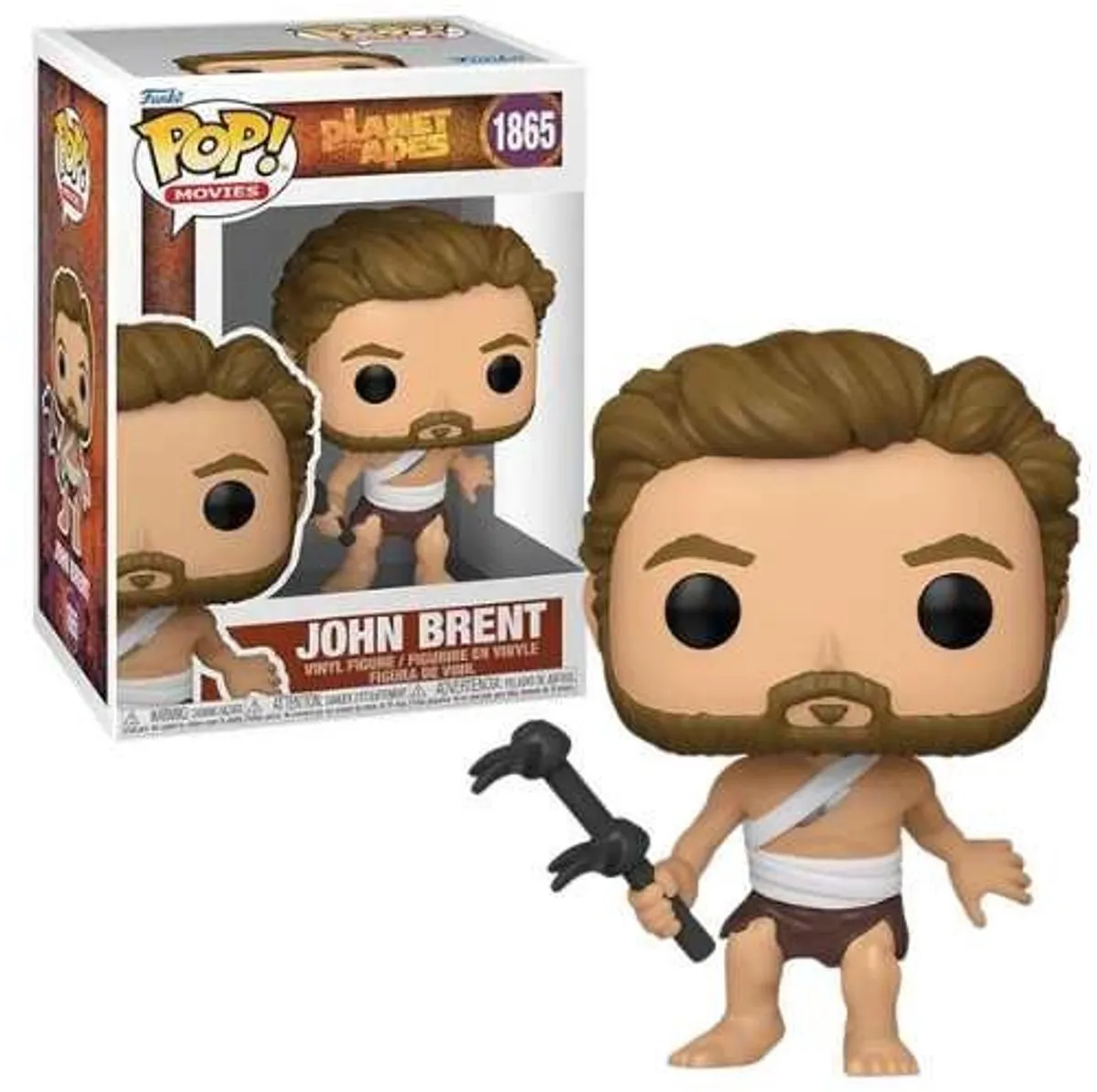 Funko Pop! Movies Planet of the Apes John Brent #1865