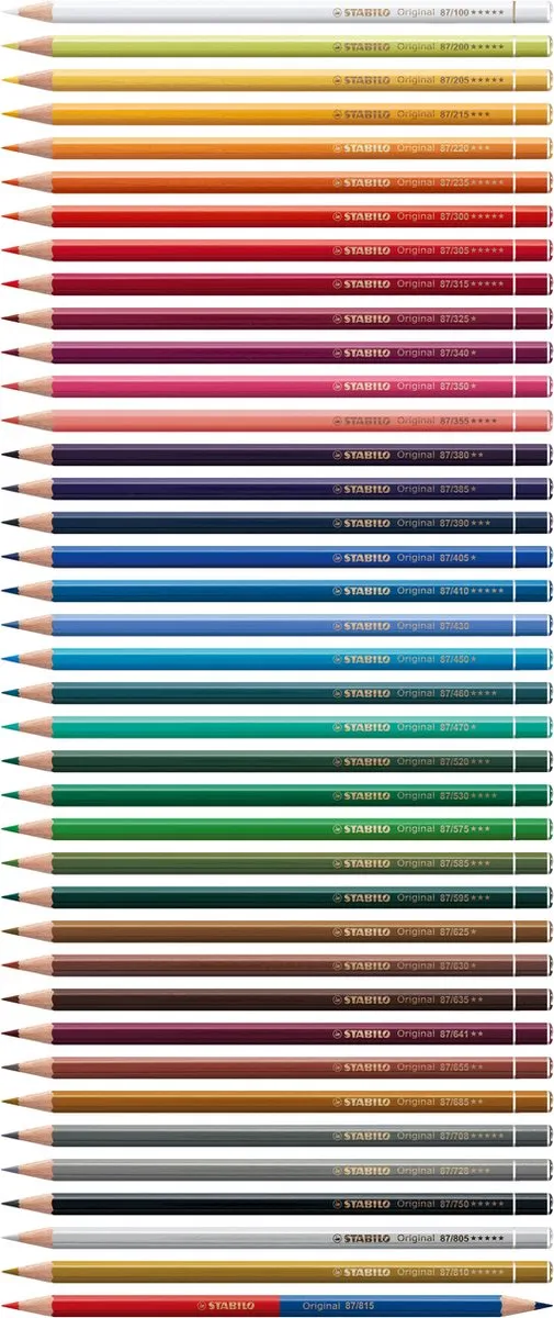 STABILO Original Kleurpotlood cyaanblauw - Haarfijne lijnen