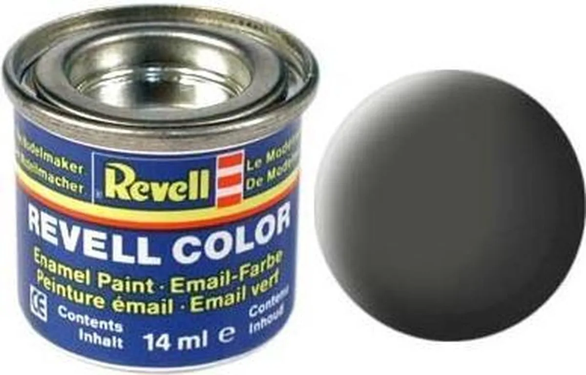 Revell Enamel Verf #65 Bronze Green 14ml - Matt