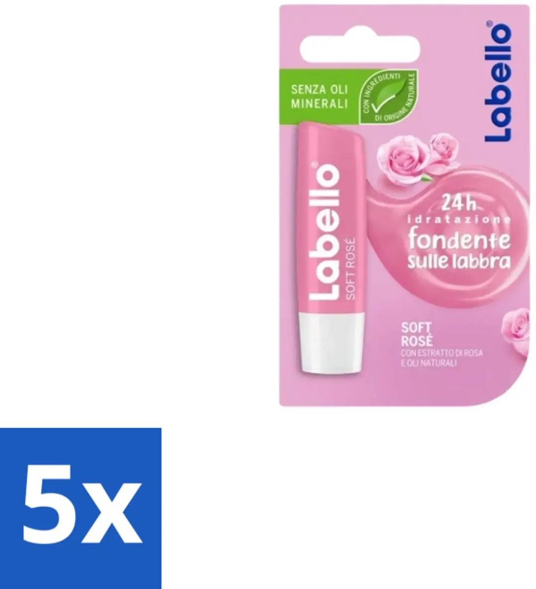 Labello Soft Rosé Lippenbalsem 25g