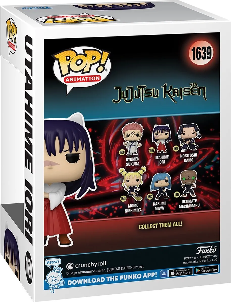 Funko Pop! Jujutsu Kaisen Utahime Iori 80277 - Multicolor