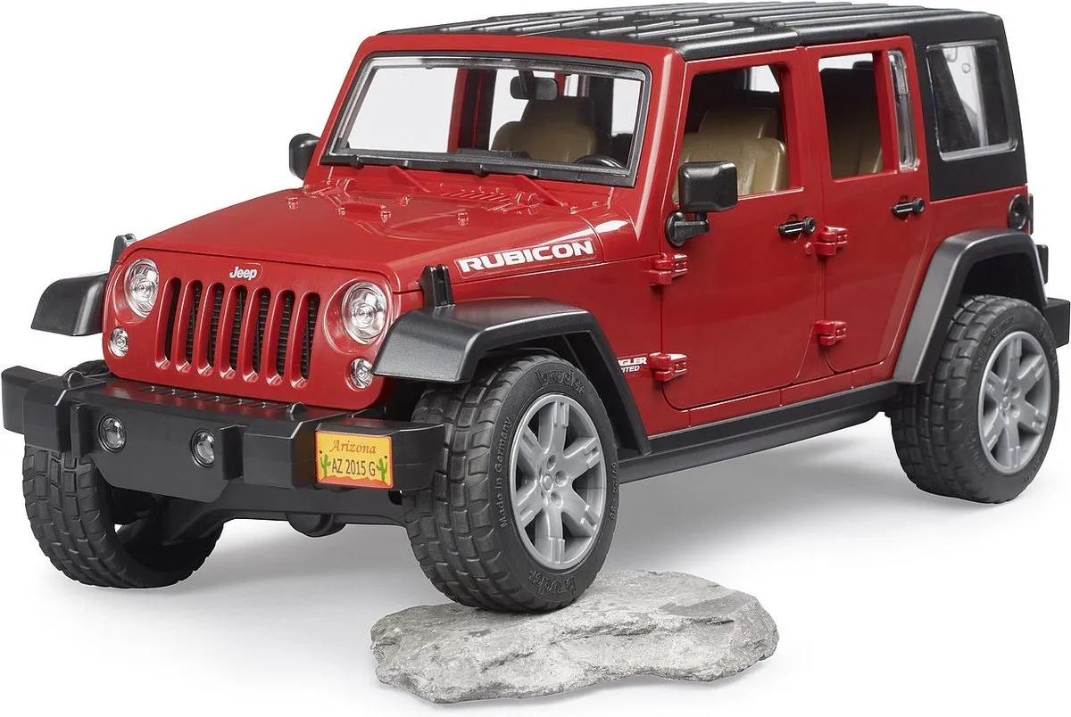 Bruder Jeep Wrangler BR2525 Speelgoedauto