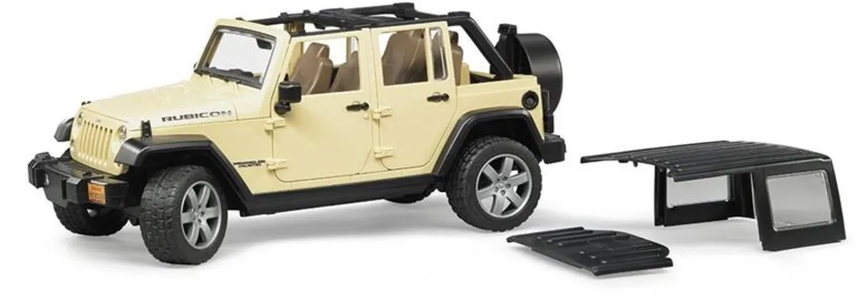 Bruder Jeep Wrangler BR2525 Speelgoedauto