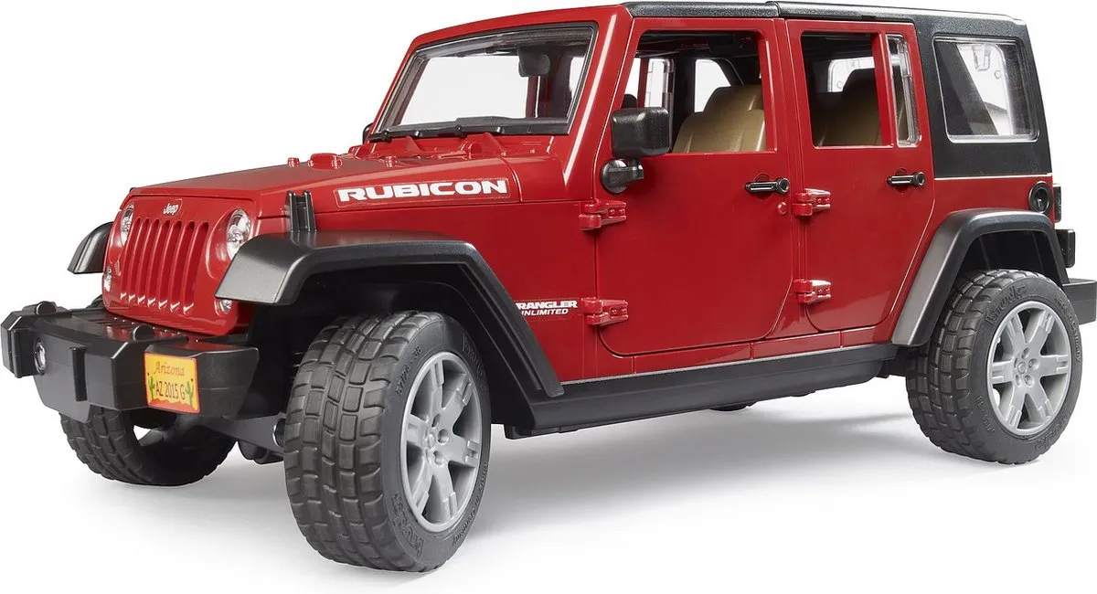 Bruder Jeep Wrangler BR2525 Speelgoedauto