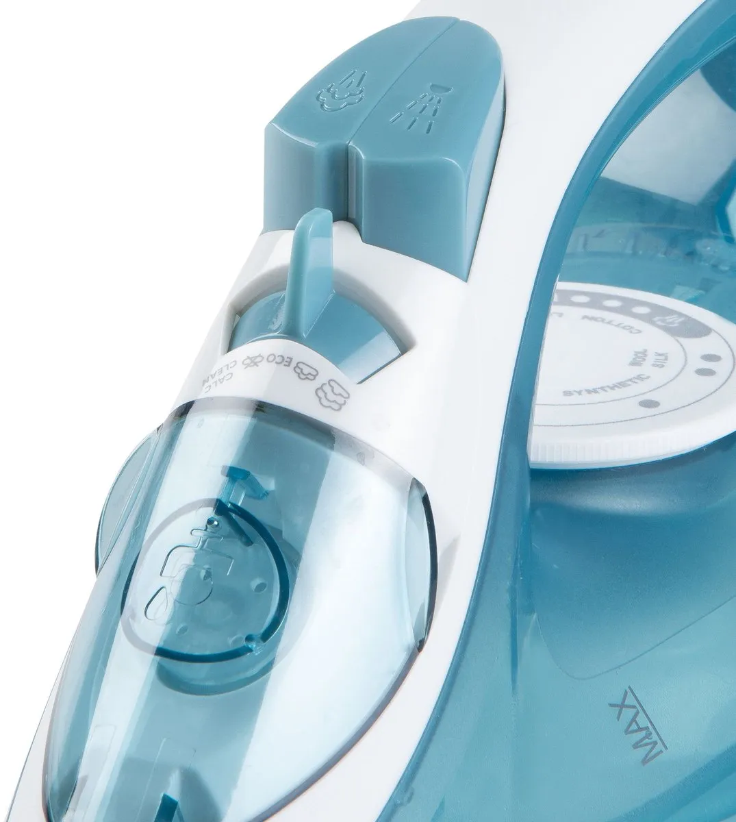 Domo CeraGliss Stoomstrijkijzer 2400W - Wit/Blauw - afbeelding 6 van 6