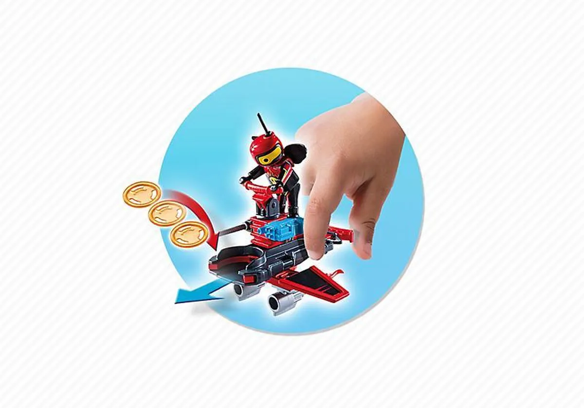 Playmobil Firebot Disc-shooter 6835 - Meerkleurig
