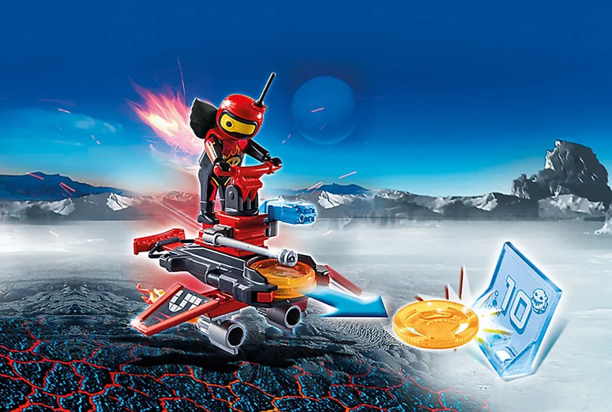 Playmobil Firebot Disc-shooter 6835 - Meerkleurig - afbeelding 6 van 6