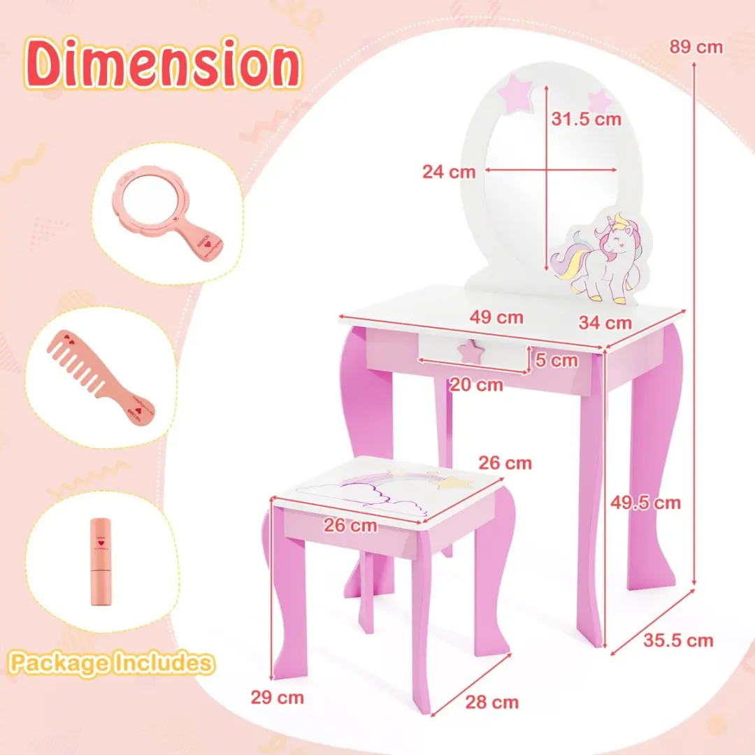 Songmics Schoenenrek 5-laags Roze/Wit - Kunststof - afbeelding 5 van 6