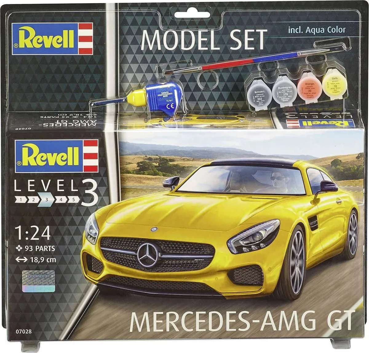 Revell 67028 Mercedes-AMG GT Modelbouwpakket 1:24