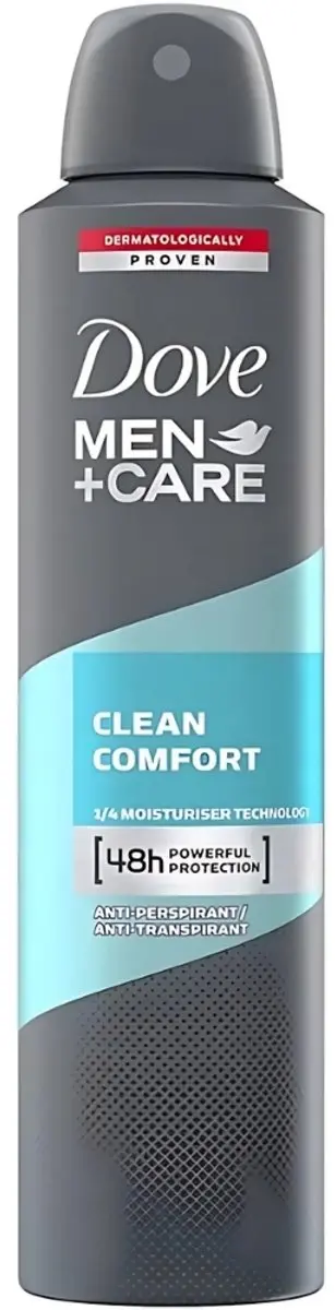Dove Men+Care Clean Comfort Deodorant 300ml - 6 Stuks