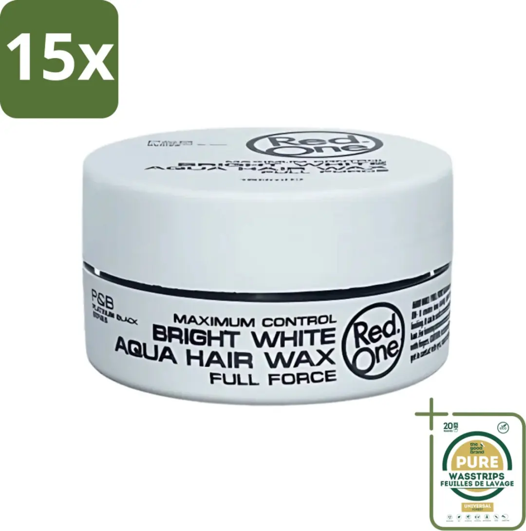 Red One Haarwax Bright White 150ml