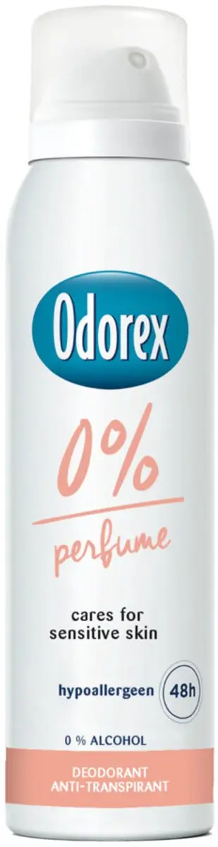 Odorex Deodorant Spray 0% Parfum 150ml - 20 Stuks
