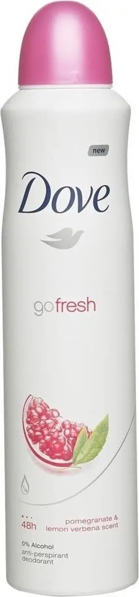 Dove Go Fresh Deodorant Spray Granaatappel 1500ml