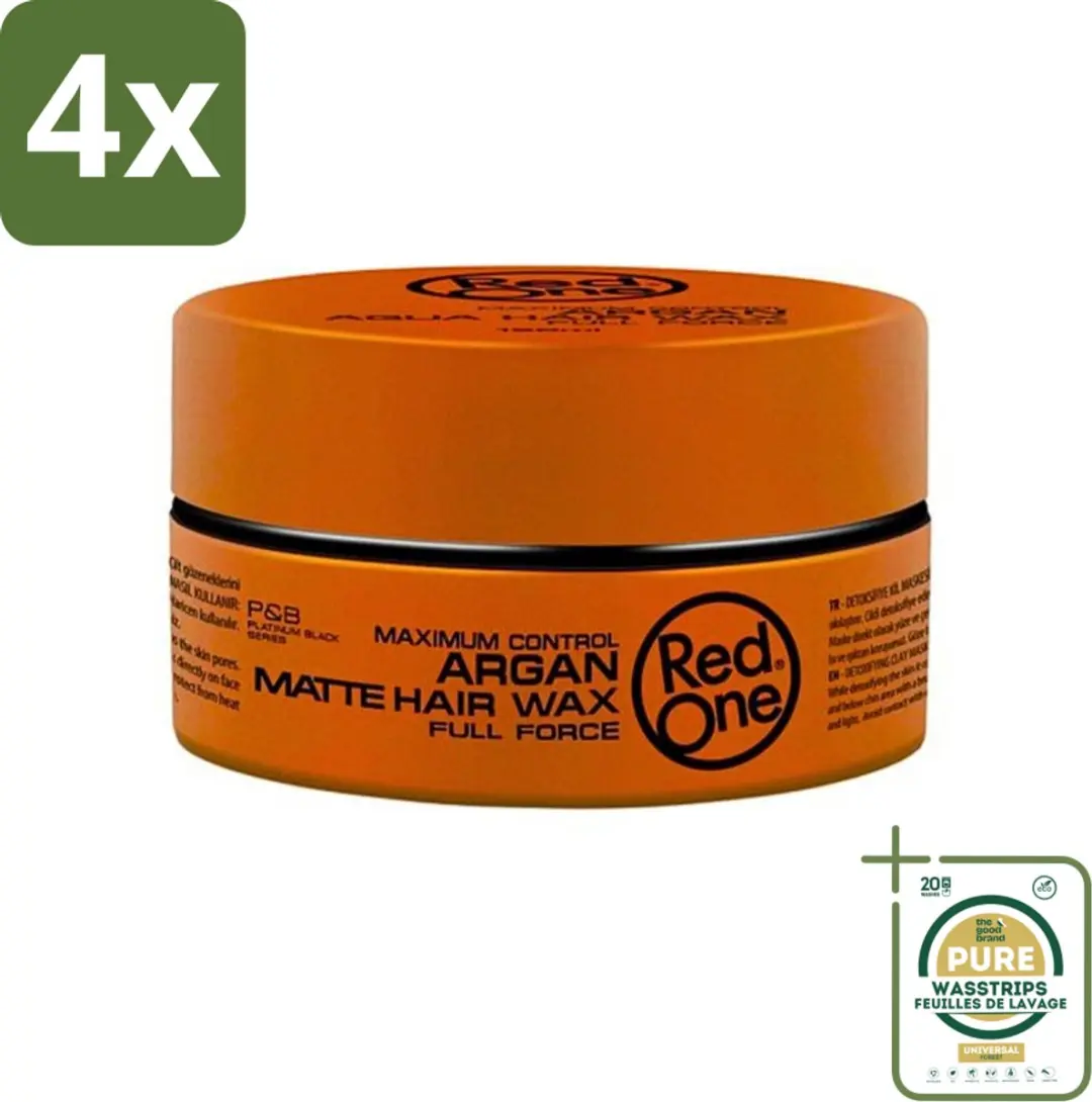 Red One Argan Matte Haarwax 150ml
