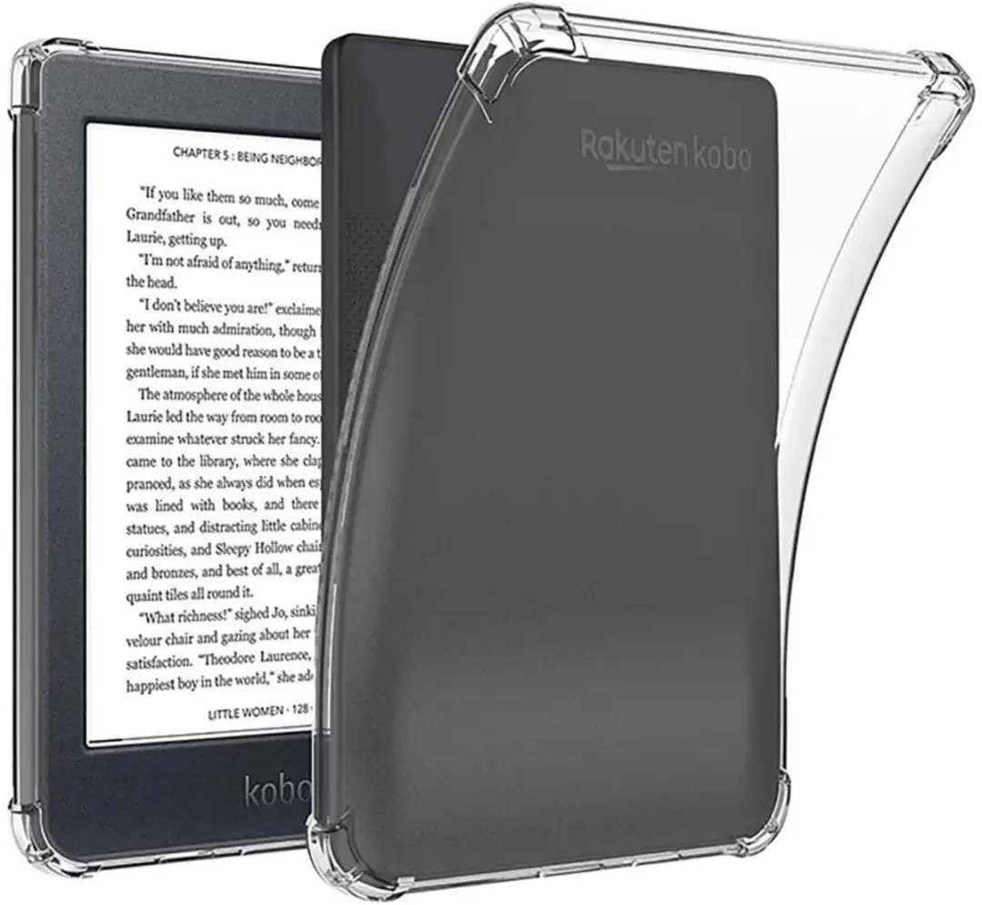 Schokbestendige TPU Hoes Transparant Geschikt voor Kobo Clara HD