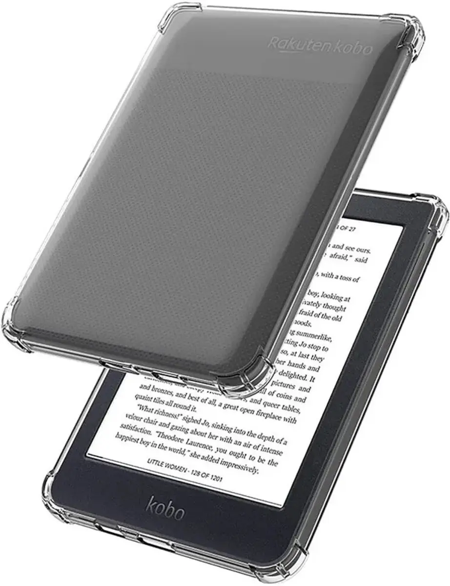 Selected by GSMpunt Schokbestendige TPU Hoes Kobo Clara HD - Transparant