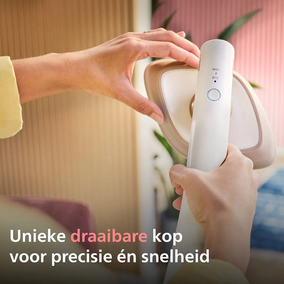 Philips OneTurn - GC213/10 - Hybride stoomstrijkijzer & kledingstomer - Strijkijzer & Stomer in 1