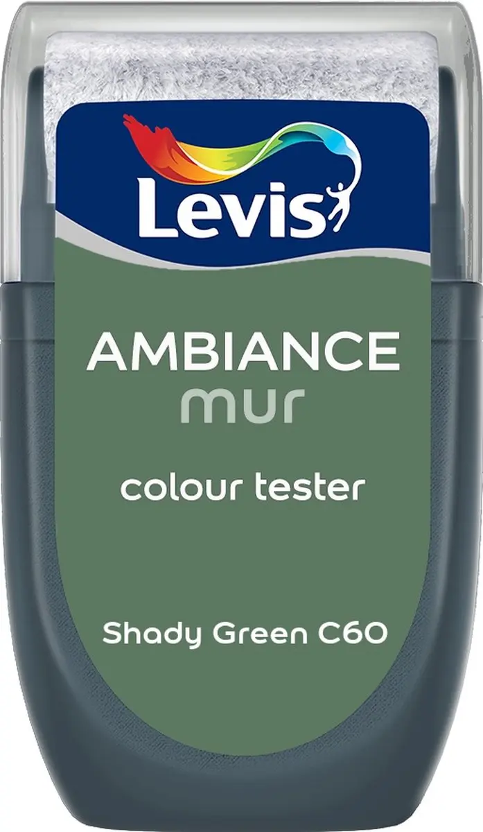Levi's Muurverf Kleurtester Shady Green C60