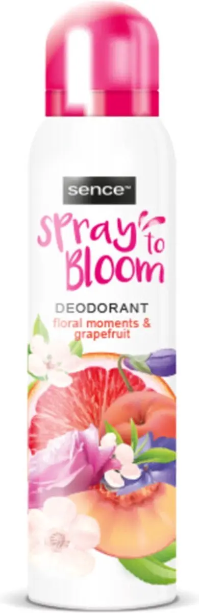 Sence Floral & Grapefruit Deodorant 150ml - 10 Stuks