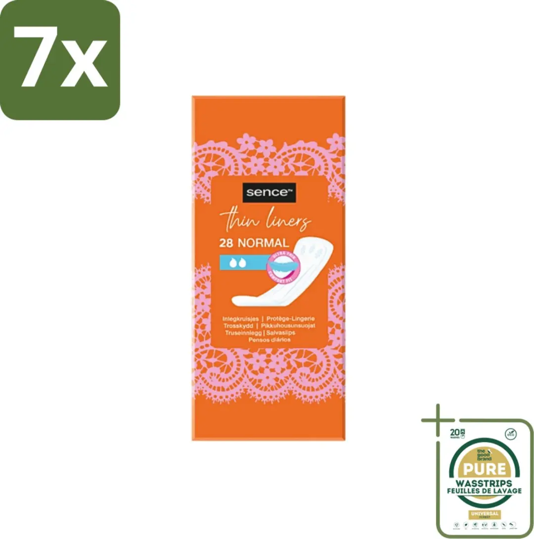 Sence Dagelijks Comfort Inlegkruisjes 28 Stuks - 7x4