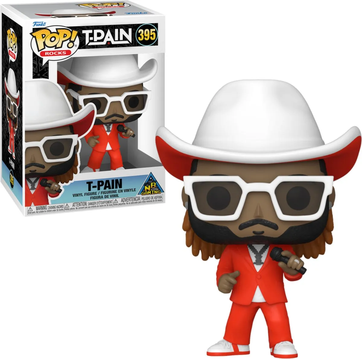 Funko Pop #395 T-Pain Pop Rocks NB Gaming